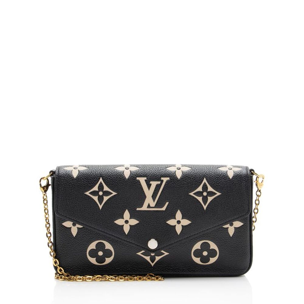 Louis Vuitton Giant Monogram Empreinte Bicolor Felicie Pochette